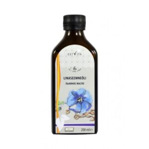 Flaxseed oil, cold pressed, 200 ml / VEGAN