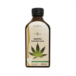 Hemp Seed oil, cold pressed, 200 ml / VEGAN