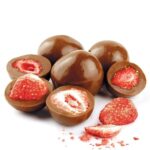 milk chocolate with cashew filling