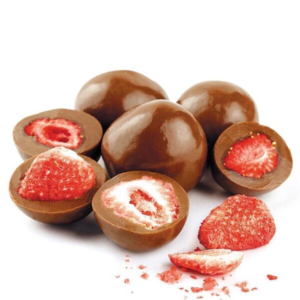 milk chocolate with cashew filling