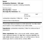 Natrol Acidophilus Probiotic supplement, 100 caps - Image 2