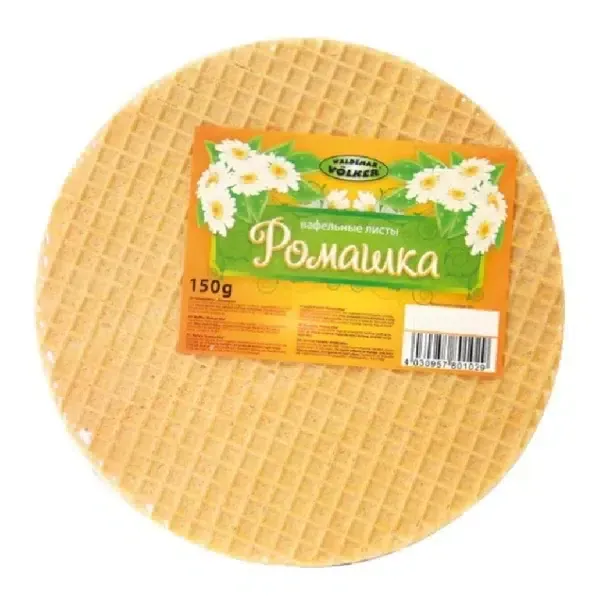 Volker Chamomile Wafer Sheets, 150g - Image 1