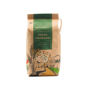 BIONATURALIS Tricolour pearl couscous, pepper and spinach flavour, 900g / Best before 24.07.2025