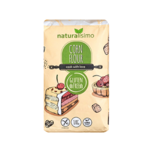 NATURALISIMO gluten free corn flour, 1kg
