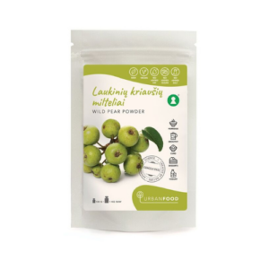 URBANFOOD wild pear powder, raw, 50g / Best before 31.07.2025