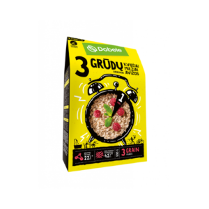 DOBELE Three-grain flakes, 500g