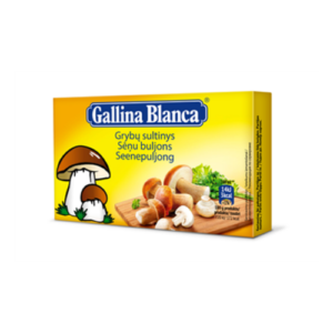 GALLINA BLANCA mushroom broth, 8 x 10g