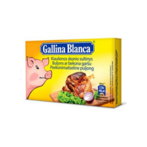 GALLINA BLANCA pork broth, 8 x 10g