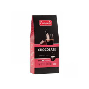 GURMAN'S Chocolate flavoured ground coffee, 125g