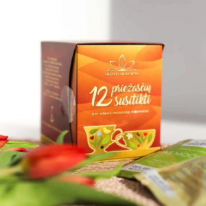 SKONIS IR KVAPAS Tea set 12 Reasons To Meet, 12 teabags