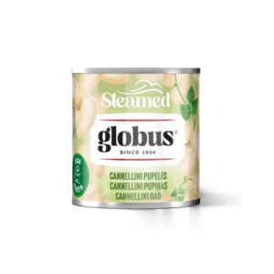 GLOBUS Canned steamed Cannellini beans, 150g