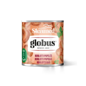 GLOBUS Canned steamed Borlotti beans, 150g