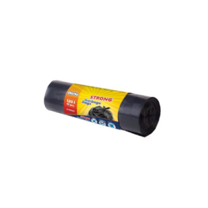 PLASTA heavy duty bin bags, 120L x 10
