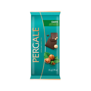 PERGALĖ Dark Chocolate with Whole Hazelnuts, 85g