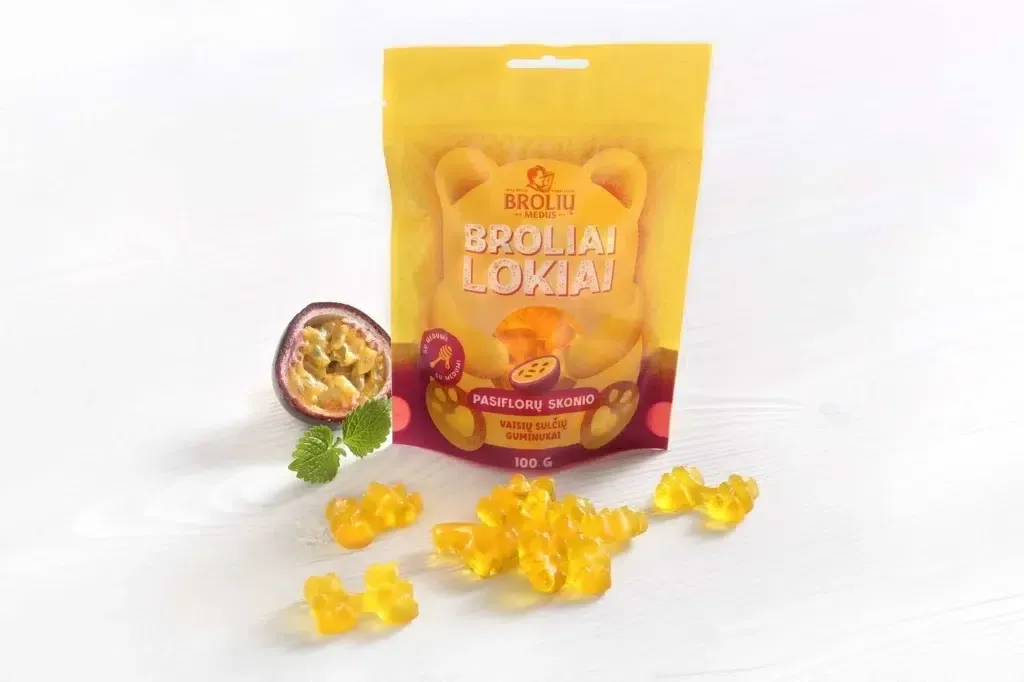 Passion-fruit-flavoured-gummies-with-honey-