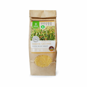 URBANFOOD Foxtail millet groats, 500g / Šeryčių kruopos (Latin Setaria italica) / Gluten free