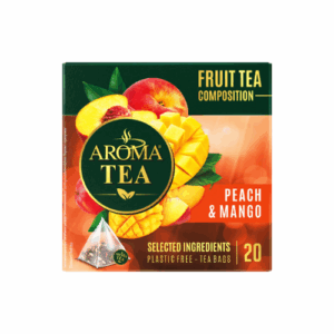 AROMA peach & mango tea, 40g