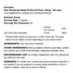 Swanson Zinc Picolinate - body preferred form, 22mg - 60 caps - Image 2