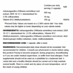 OSAVI Ashwagandha Extra, 400mg - 120 vegan caps - Image 2
