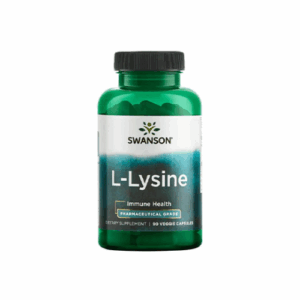Swanson AjiPure L-Lysine, 500mg - 90 vcaps