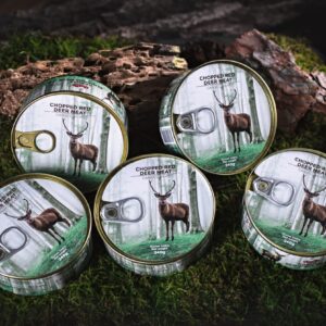 Venison-preserves-chopped-meat